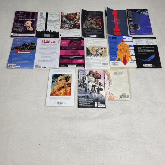 Graphic Novels Lot Manga Comic Book Books Plat Ascender Sandman Akira Happy - Picture 9 of 16